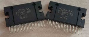 آی سی TB2929 کلاس AB با توان 45 * 4 وات 4 اهم ساخت شرکت توشیبا ژاپن