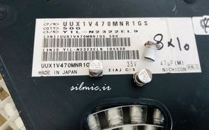 خازن 47 میکرو فاراد 35 ولت smd ساخت nichicon ژاپن سریUUX استاندارد
