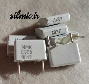 خازن 100 نانو فاراد 63 ولت EVOX RIFA سری MMK ساخت آلمان