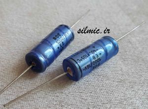 خازن آدیو اکسیال 1000 میکرو فاراد 16 ولت (Roederstein)ROE آلمان سری EB
