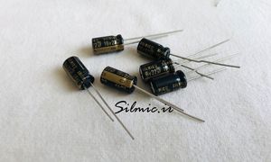 خازن سیلمیک 22 میکرو فاراد 16 ولت ELNA های گرید صوتی SILMIC II