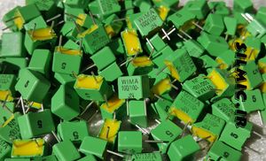 خازن های فرکانسی 100 پیکو فاراد 100 ولت گرید صوتی WIMA آلمان سری FKP2