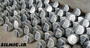 خازن آدیو 100 میکرو فاراد 25 ولت ELNA ژاپن سری R3A مینیاتوری با گرید صوتی
