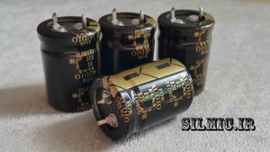 خازن های اند 820 میکرو فاراد 80 ولت النا FOR AUDIO سری LAO or LPO