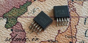 آی سی رگولاتور سوئیچینگ LA5753 ساخت SANYO خروجی 12 ولت 3 امپر