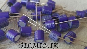 خازن جامد های فای 10 میکرو فاراد 25 ولت os-con ساخت sanyo ژاپن سری SP
