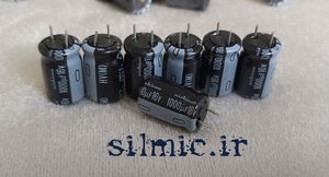 خازن 1000 میکرو فاراد 16 ولت nichicon سری hv از نوع های فرکانسی و low esr