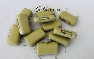 خازن 220 نانو فاراد 250 ولت Mullard هلند سری Mustard بی رقیب در تن کنترل