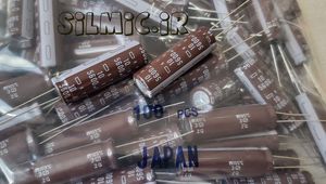 خازن 5600 میکرو فاراد 10 ولت NIPPON ژاپن سری KY با ویژگی ULTRA LONG LIFE