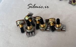 پتانسیومتر 300 کیلو اهم خطی با دسته پلاستیکی ساخت تایوان