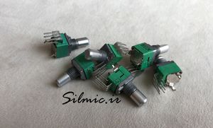 پتانسیومتر خطی 100 کیلو اهم دوبل ساخت ALPHA تایوان Rotary Potentiometer