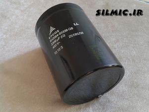 خازن 3300 میکرو فاراد 450 ولت EPCOS سری b43564 و Long-life , High reliability