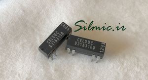 رله آی سی CELDUC فرانسه 5 ولت 1 آمپر 8 پایه رید رله سلدوک D31A3100