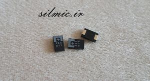خازن پلیمر جامد تانتالیوم 330 میکرو فاراد 2.5 ولت Very Low ESR ساخت SANYO