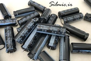 خازن 3900 میکرو فاراد 16 ولت ژاپنی Rubycon سری ZLH با esr فوق العاده پایین