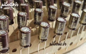 خازن سیلمیک 10 میکرو فاراد 35 ولت ELNA های گرید صوتی ROS (SILMIC)