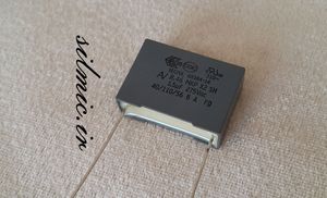 خازن 1.5 میکرو فاراد 275 ولت ac ساخت arcotronics ایتالیا با فیلتر EMI سری MKP