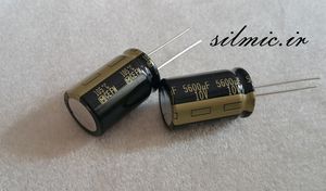 خازن های گرید 5600 میکرو فاراد 10 ولت panasonic ژاپن سری fm با ultra low esr