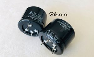 خازن 4700 میکرو فاراد 63 ولت Panasonic ژاپن 4 پین از نوع DUMMY LUG