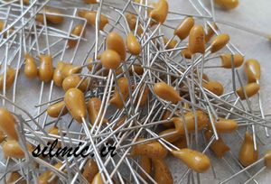 خازن تانتال 10 میکرو فاراد 16 ولت AVX آمریکا سری حرفه ای TAP دمای کاری 125