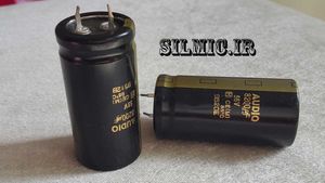 خازن های گرید الکترولیتی 8200 میکرو فاراد 56 ولت آدیو پاناسونیک LOW ESR