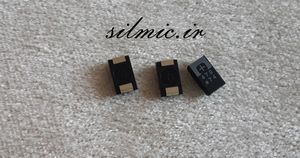 خازن تانتالیوم 470 میکرو فاراد 2.5 ولت SMD ساخت SANYO سری 2R5TPE470MF