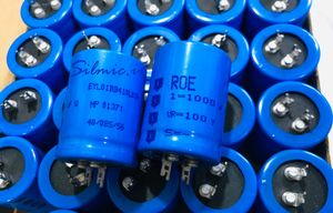 خازن 1000 میکرو فاراد 100 ولت ROE آلمان با طول عمر بسیار بالا LOW ESR