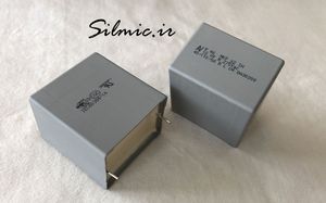 خازن 10 میکرو فاراد 275 ولت ac ساخت Arcotronics آلمان نوع mkp سری R46