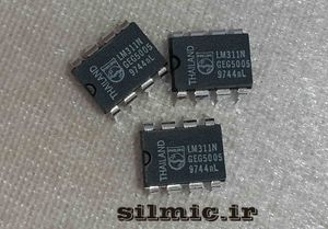 آی سی LM311N مقایسه کننده ولتاژ شرکت PHILIPS ساخته شده در تایلند