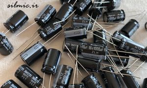 خازن 1000 میکرو فاراد 16 ولت ژاپنی Rubycon سری ZLH با esr فوق العاده پایین