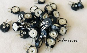 پتانسیومتر 5 کیلو اهم PIHER اسپانیایی PT10 Screwdriver 5K