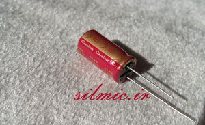 خازن های گرید 220 میکرو فاراد 25 ولت ELNA ادیو سری کرافین ROA cerafine
