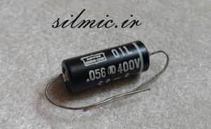 خازن روغنی 56 نانو فاراد 400 ولت nippon مناسب برای امپ گیتار و کلاس A