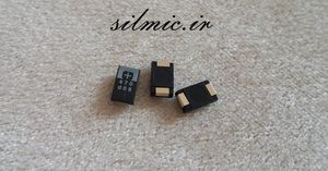 خازن پلیمر جامد تانتالیوم 470 میکرو فاراد 2 ولت Very Low ESR ساخت SANYO