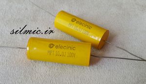 خازن اکسیال 10 میکرو فاراد 100 ولت mkp آمریکایی ساخت Electronic Component