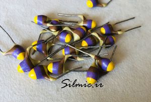 خازن 470 پیکو فاراد 100 ولت Mullard هلند خازنی بی رقیب در عرصه تن کنترل