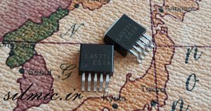 آی سی رگولاتور سوئیچینگ LA5771 ساخت SANYO خروجی 3.3 ولت 3 امپر