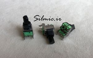 ولوم لگاریتمی 1 کیلو اهم تک ساخت ALPHA تایوان Rotary Potentiometer