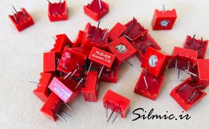 پتانسیومتر تریمر 100 اهم تک دور duohm ضد آب بر پایه cermet با فلزات گرانبها