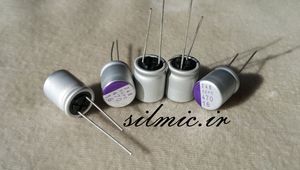 خازن جامد 470 میکرو فاراد 16 ولت PNASONIC/SANYO OS-CON ژاپن سری SEPC