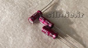 خازن سیلمیک 2.2 میکرو فاراد 50 ولت ELNA های گرید صوتی RFS ( SILMICII )
