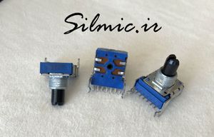 پتانسیومتر 50 کیلو اهم استریو خطی 7 پایه FORWARD تایوان سری RK14K122A
