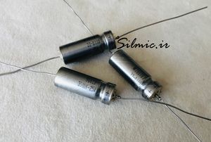 خازن تانتال 350 میکرو فاراد 25 ولت نظامی SPRAGUE آمریکا M39006/22-0100