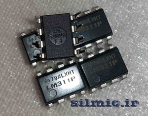 آی سی LM311P مقایسه کننده ولتاژ شرکت TEXAS ساخته شده در تایوان