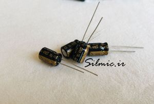 خازن های گرید 470 میکرو فاراد 10 ولت ELNA سری BLACK GOLD