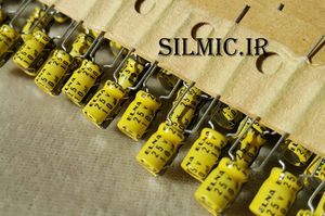 خازن گرید صوتی 10 میکرو فاراد 25 ولت ELNA مینیاتوری سری RC2 با استاندارد بالا