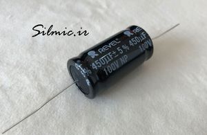 خازن کراس اور بی پلار 450 میکرو فاراد 100 ولت REVEL آمریکا تلورانس 5%