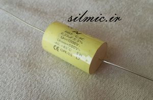 خازن اکسیال 220 نانو فاراد 1200 ولت ARCOTRONICS ساخت ایتالیا سری MKP C4C