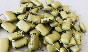 خازن 22 نانو فاراد 250 ولت Mullard هلند سری Mustard بی رقیب در تن کنترل
