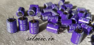 خازن جامد های فای 510 میکرو فاراد 4 ولت os-con ساخت sanyo ژاپن سری SP